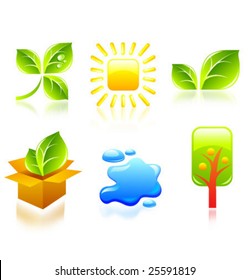 vector set leafs