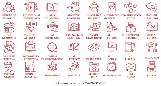 Conjunto vetorial de ícones lineares relacionados ao processo de negócios, trabalho em equipe e gestão de recursos humanos. Pictogramas monocromáticos e elementos de design infográfico