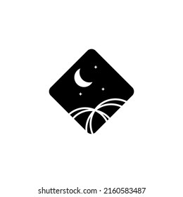Vector set of linear icons and symbols - sun logo design templates - abstract design elements for decoration in modern minimalist style