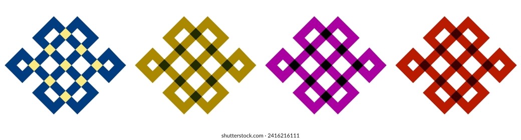 Vector set of logo design templates. Symbols in ornamental arabic style. Ornate decor for invitation, greeting card, wallpaper, background, web page. Arabic pattern for mosque, wall, decoration.
