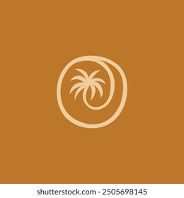 Vector set of logo design templates and graphic elements, organic cosmetic, floral illustration in simple linear hand drawn style, plants and flowers, natural products emblem
