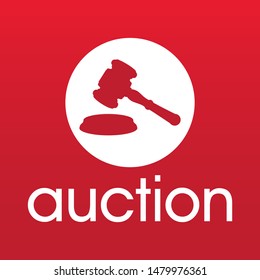 Vector set of logos for bidding and auctions