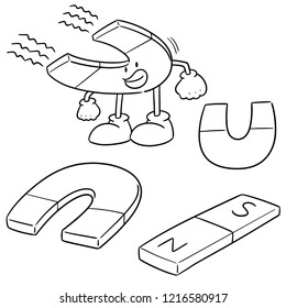 vector set of magnet