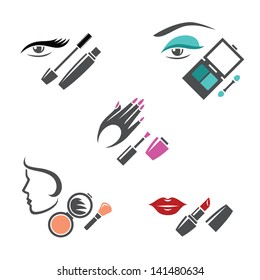 Vector set of makeup symbols