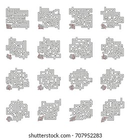 Vector Set of Mazes