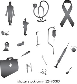 Vector set for Medical related Materials