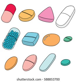 vector set of medicine