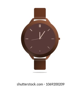 Vector Set of men's and women's watches.