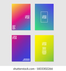 Vector Set of Modern Abstract Cover Designs