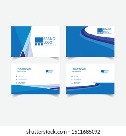 Vector set Modern Creative and Clean Business and corporate identity Card Template