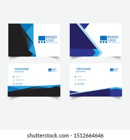Vector set Modern Creative and Clean Business and corporate identity Card Template