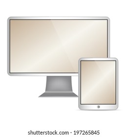 Vector set of Modern Digital devices