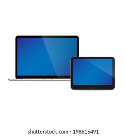 Vector set of Modern Digital devices