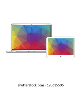 Vector set of Modern Digital devices