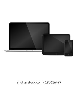 Vector set of Modern Digital devices