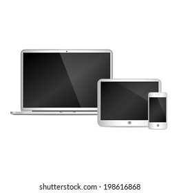 Vector set of Modern Digital devices