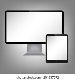 Vector set of Modern Digital devices