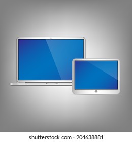 Vector set of Modern Digital devices