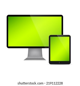 Vector set of Modern Digital devices
