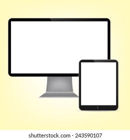 Vector set of Modern Digital devices