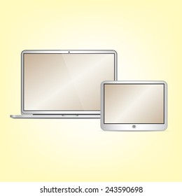 Vector set of Modern Digital devices