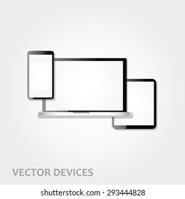 Vector set of Modern Digital devices