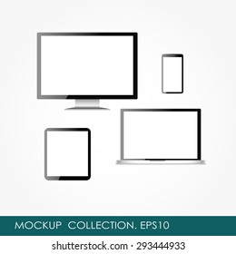 Vector set of Modern Digital devices