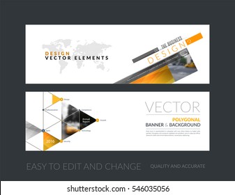 Vector set of modern horizontal website banners with rectangular diagonal for PR, business, tech, communication. Clean web headers design with overlay effect. 