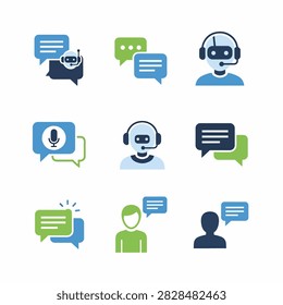 Vector set of modern technology and lifestyle icons in flat design style