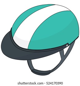 vector set of motorcycle helmet