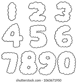 vector set of number