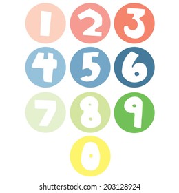 vector set of number