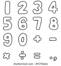 vector set of number