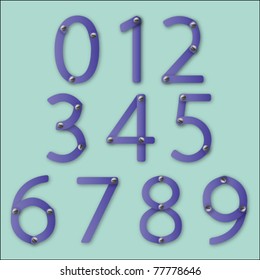 vector set of number