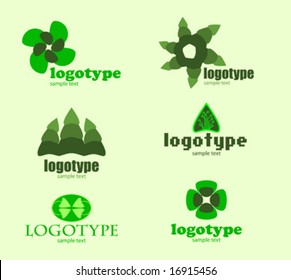 Vector set of original logos.
