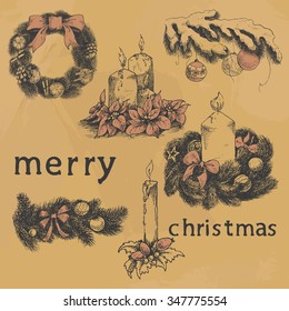 Vector set of ornaments for your design
