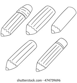 vector set of pencil