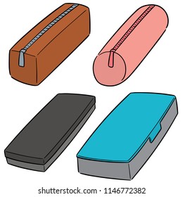 vector set of pencil case