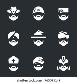 Vector Set of People Icons.