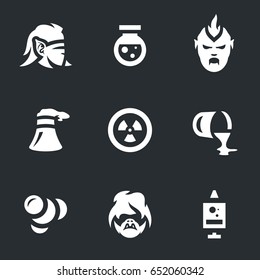 Vector Set of People Mutation Icons.