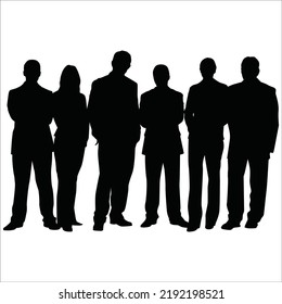 Conjunto Vector De Silhouettes De Pueblos Ilustración Aislada En Fondo Blanco