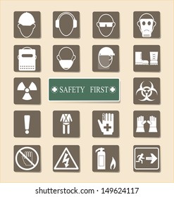 Vector Of Set Of Personal Protection Equipment (PPE)