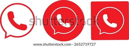 Vector set phone call icons. Phone icon flat sign style Black call icon sign, call icon design, Contact us icon vector illustration,
