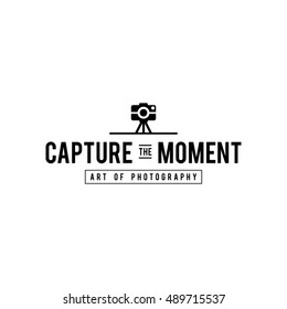 vector set of photography studio logos, badges and labels. logotype design elements