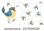 Vector set for printing on children