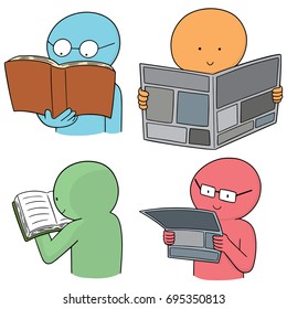 vector set of reader
