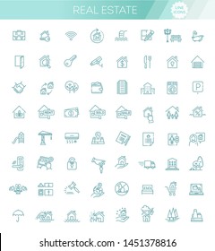 Vector Set of Real Estate Related