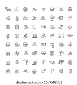 Vector Set of Real Estate Related