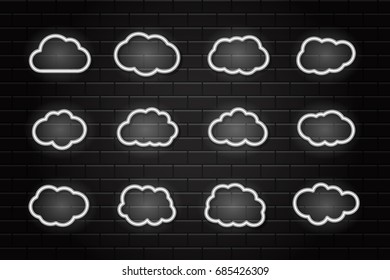 Vector set of realistic isolated balloons for celebration and decoration on the transparent background. Concept of happy birthday, anniversary and wedding.