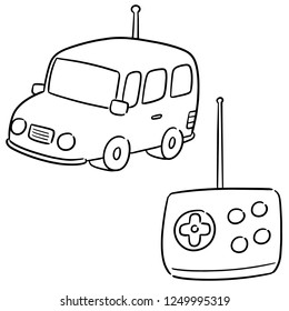 vector set of remote control car